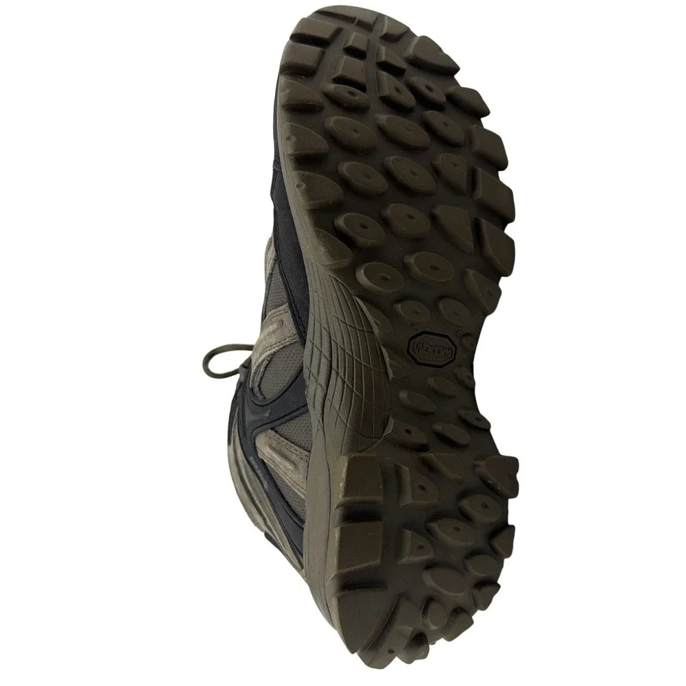 Bates Tactical Hiking Boots Mens 11.5‎ Brown Fair Leather Mesh E02411 AS/IS N/R